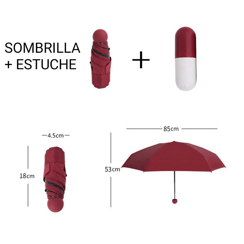 CAPSULE – Mini Sombrilla de Alta Gama UV