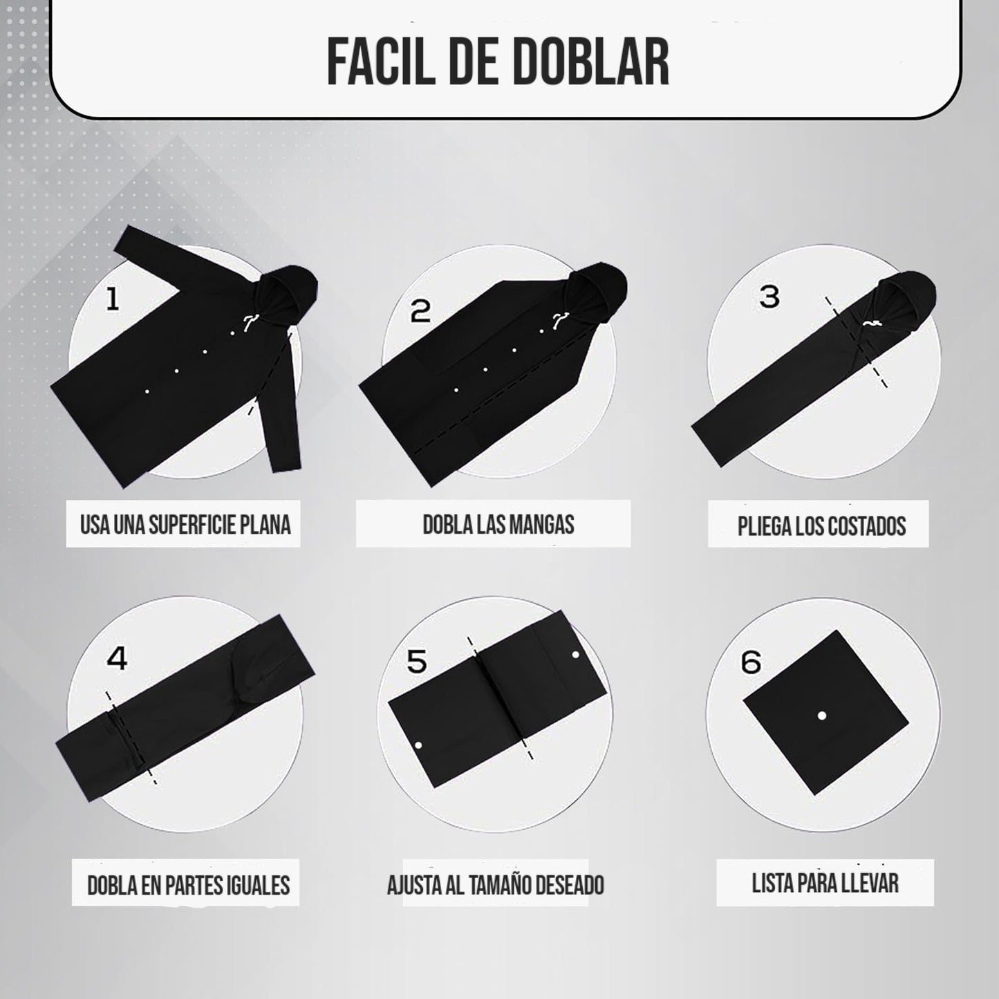 Gaban Impermeable Premium - Pack x4