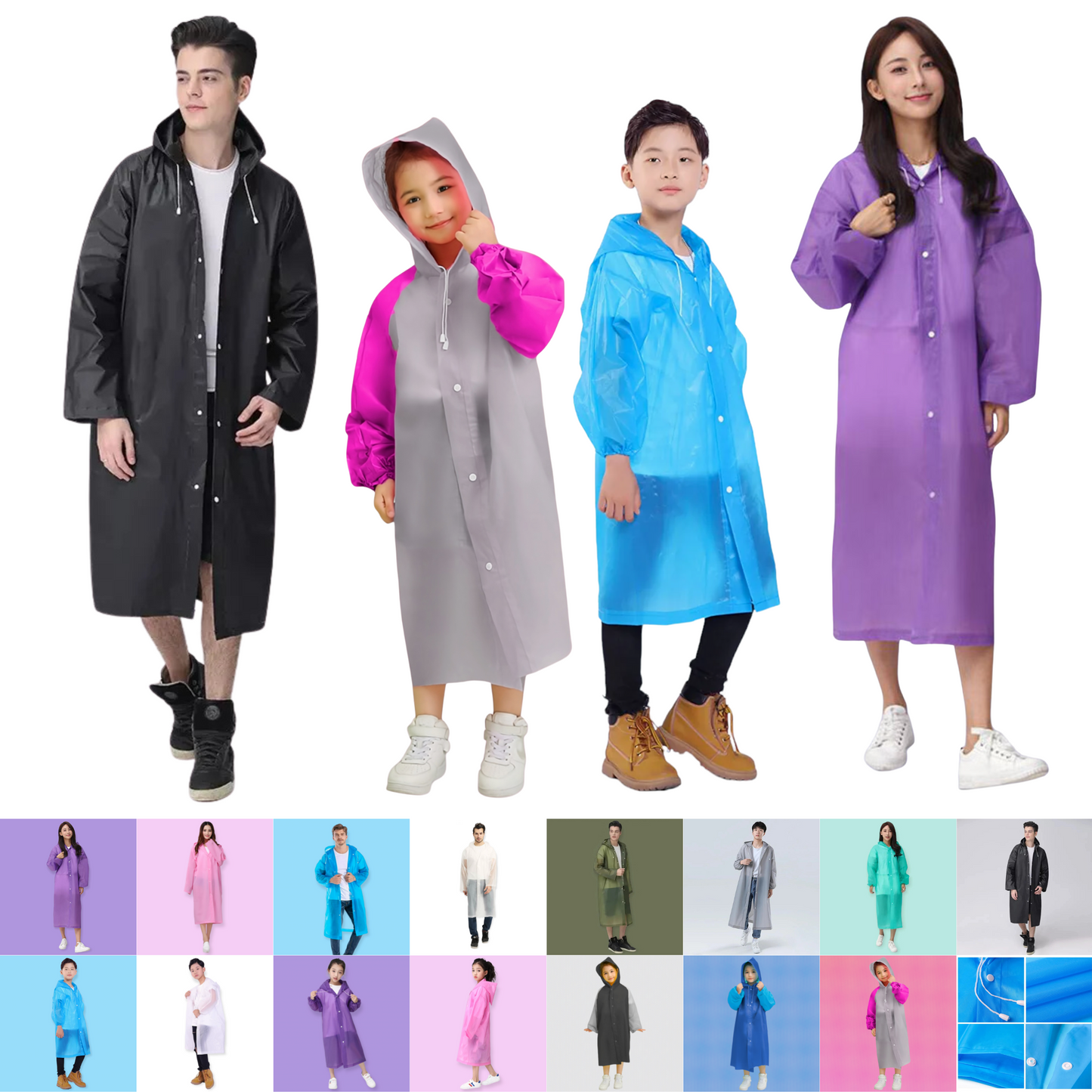 Gaban Impermeable Premium - Pack x4